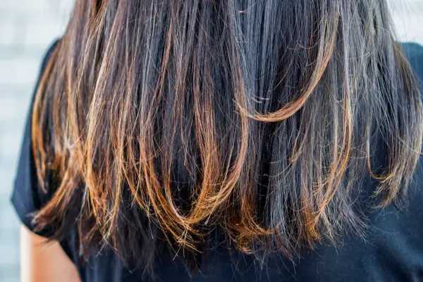 علائم مو خوره 