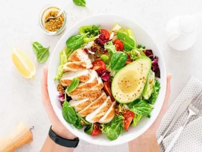 سالاد سبزیجات رژیمی