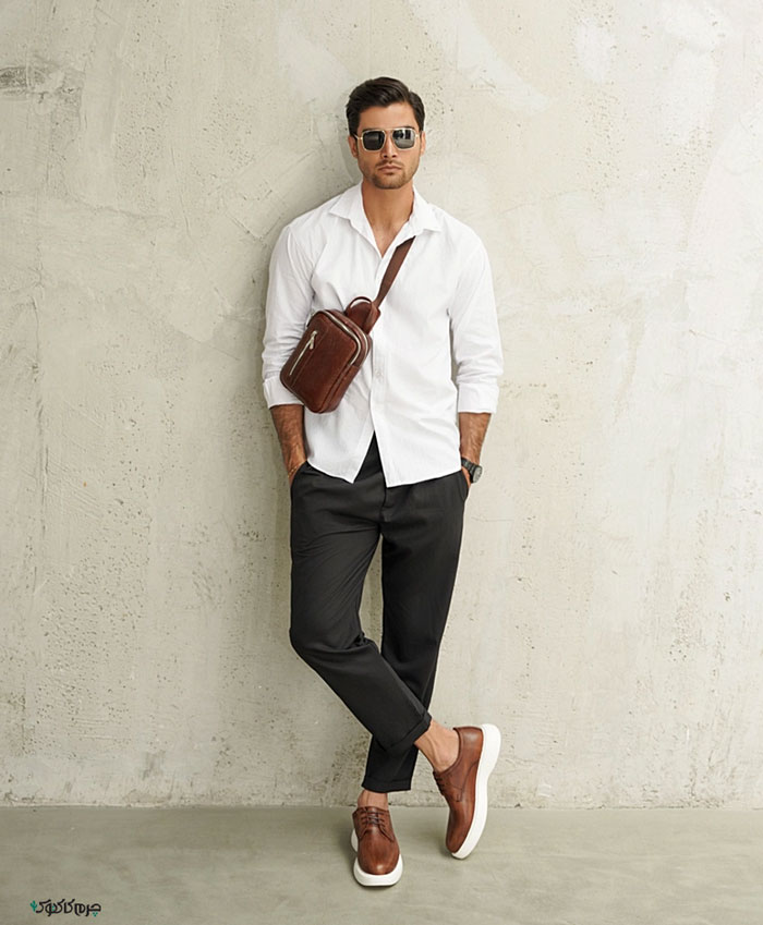 انواع کیف و کفش چرم مردانه