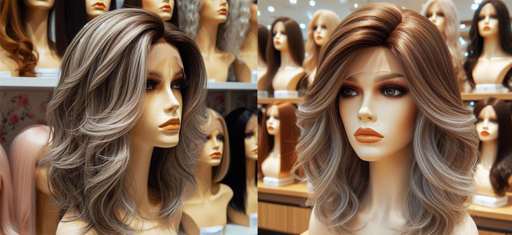 پروتز مو طبیعی زنانه