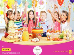 برنامه‌ریزی سرگرمی‌ها را در برنامه ریزی جشن تولد