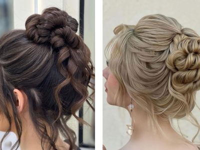 مدل های شینیون عروس که از مد نمی افتد