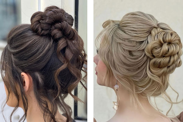 12 مدل شنیون عروس که هرگز از مد نمیافتند مدل های شینیون عروس که از مد نمی افتد