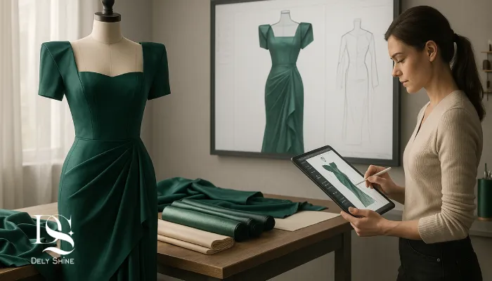 ترندهای طراحی لباس مجلسی ۲۰۲۵ با الهام از فشن شوهای جهانی طراحی لباس مجلسی