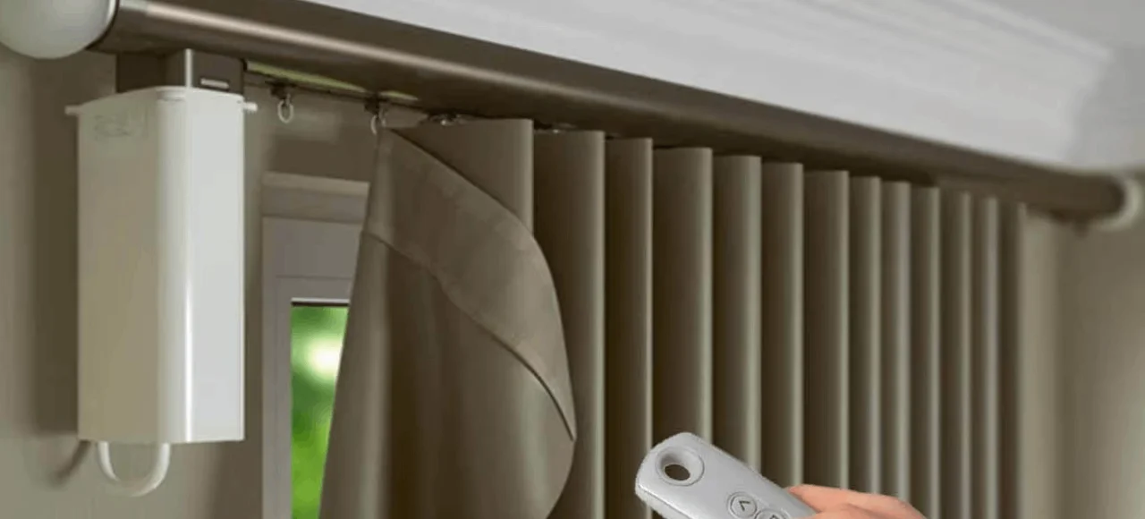 پرده برقی متین