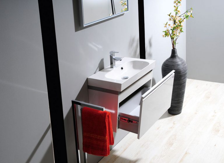 روشویی کابینتی PVC یا MDF؟ بررسی کامل و مقایسه روشویی کابینتی